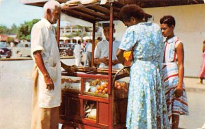 Indian Sweet Meat Vendor Fiji 1959 