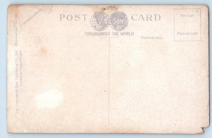 Vancouver BC Canada Postcard Carnegie Library Dawson Block Corner Main c1910