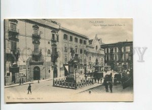 482581 Italy Palermo Piazza Bologni Statue of Charles V tram street advertising