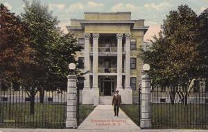 Entrance to Hospital - Cortland NY, New York - DB