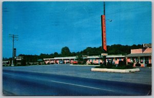 Vtg Horse Cave Kentucky KY Rays Motel & Restaurant 1960s View Postcard