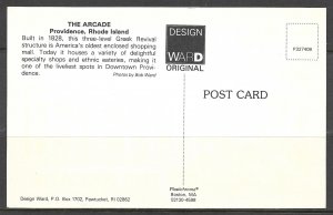 Rhode Island, Providence - The Arcade - [RI-074]