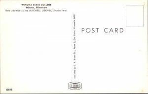 Postcard SCHOOL SCENE Winona Minnesota MN AK2123