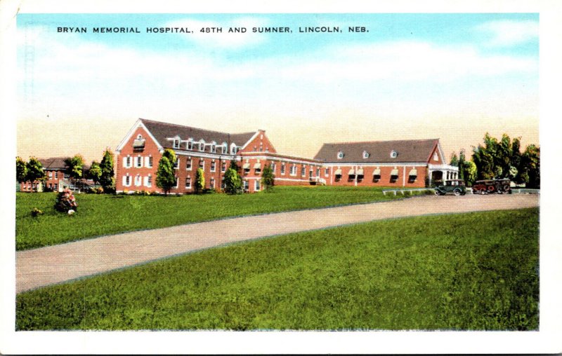 Nebraska Lincoln Bryan Memorial Hospital 48th and Sumner