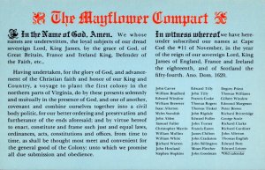 History The Mayflower Compact