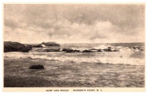 Rhode Island   Warren's Point Surf and Rocks