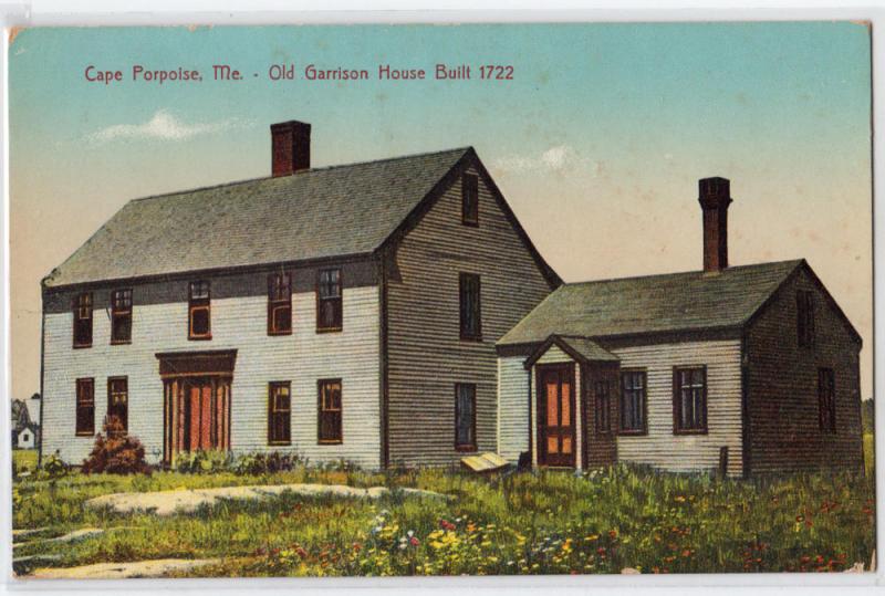 Garrison House, Cape Porpoise, Bangor ME