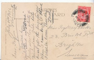 Genealogy Postcard - Family History - Maybanks? - Brighton - Sussex  U4097