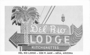 1940s Mesa Arizona Del Rio Lodge occupation National Press Postcard 25-11091