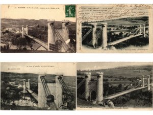 BRIDGE Le Pt. De La Caille (Dep 74) Haute Savoie 122 Vintage PC pre-1940 (L6572)