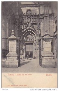 Catedral- Puerta De Los Palos, Sevilla (Andalucia), Spain, 1900-1910s