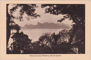 Brazil Rio De Janeiro Panorama From Nictheroy Advertising Lamport &  Holt ...