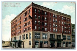 c1910's Montrose Hotel Exterior Roadside Cedar Rapids Iowa IA Unposted Postcard