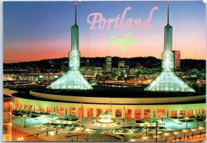 Postcard - Convention Center, Portland, Oregon, USA
