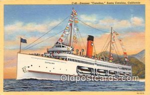 Steamer Catalina Santa Catalina, CA USA Ship 1947 