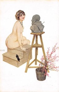 Marque L-E Le Modele Irreverencieux #17 Artist Raphael Kirchner Marque L-E Le...