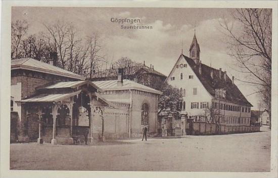 Germany Goeppingen Sauerbrunnen