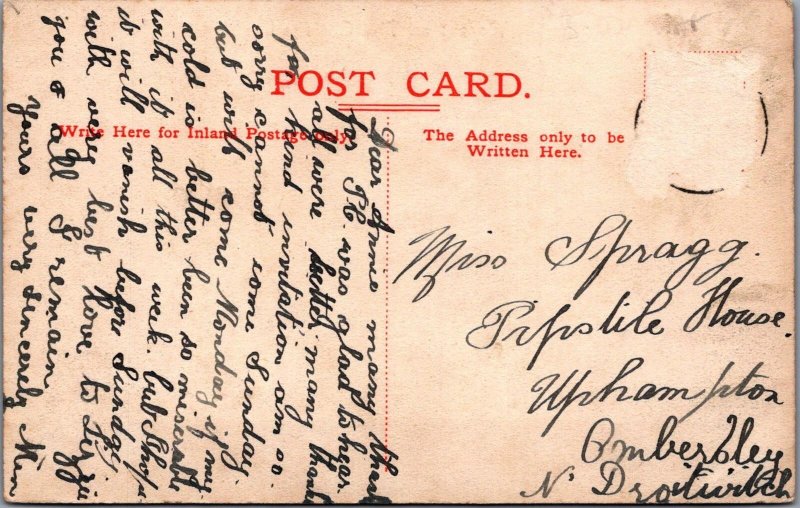 Worcestershire Postcard - Worcester, The Guildhall  XT193