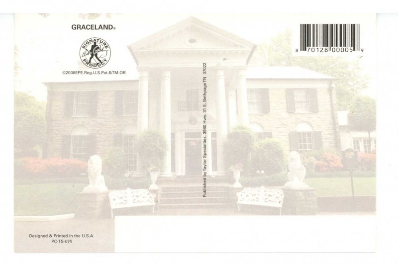TN - Memphis. Graceland  (continental size)