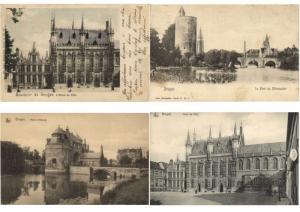 BRUGES BRUGGE BELGIQUE BELGIUM 300 CPA Mostly Pre-1940