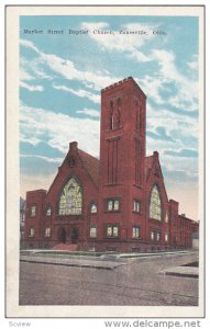 ZANESVILLE, Ohio, 1910-1920s; Market Street Baptist Church