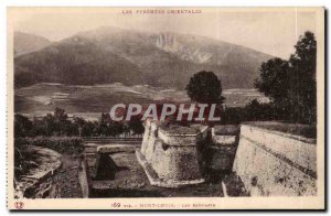 Postcard Old Font Romeu Ramparts