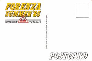 Forenza Summer 1985 - 