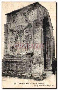 Carpentras - Arc de Triomphe Old Postcard