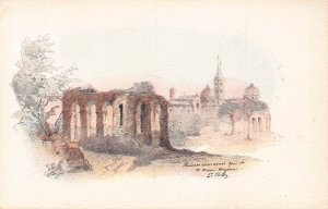 A935 Italy Rome Roma Aqua Marcia Aqueduct litho postcard