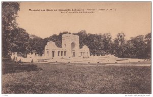 Memorial des Heros de l'Escadrille Lafayette, Parc de Garches, Hauts de Seine...