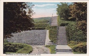 Minnesota Rochester Entrance To College Park