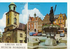 Germany Postcard - Gruss Aus Husum - Nordsee - Ref ZZ5634