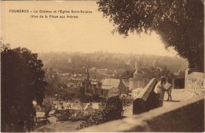 CPA Fougeres le Chateau et Eglise St Sulpice (1237788)