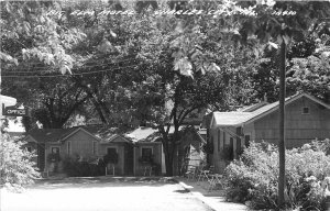 G27/ Charles City Iowa RPPC Postcard c1950s Big Elm Motel Roadside