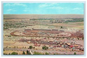 Cheyenne Frontier Days Postcard Aerial Bird's Eye View Wyoming