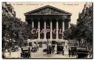 Paris Old Postcard La Madeleine