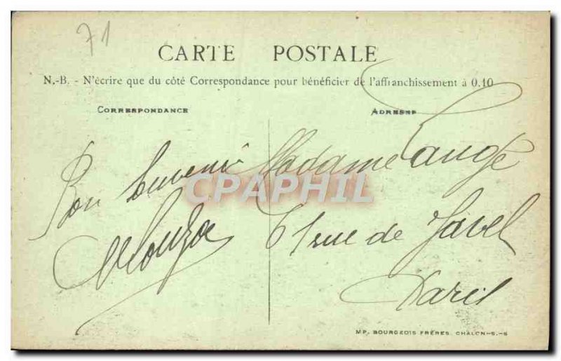 Old Postcard The shelf Viaduct Gothard