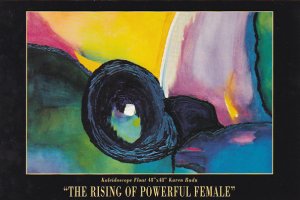 The Rising Of Powerful Female by Female Artists Zhee Clay Arts Studio Vancouv...