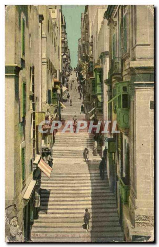 Malta - Malted - Strada St Lucia - CPAÂ Â 