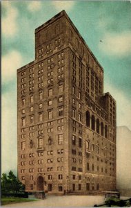 Vtg New York Athletic Club Building New York City NY Postcard