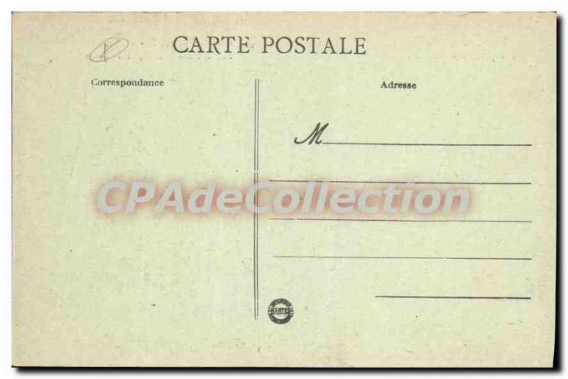 Postcard Old Church Fresnieres