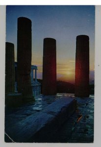 Greece - Athens. The Acropolis, Sunset  (crease)