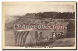 Postcard Old St Brevin les Pins Beach