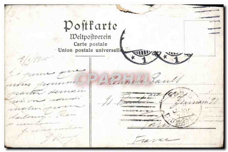 Old Postcard Hamburg