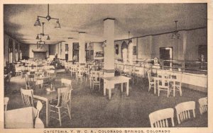 Postcard Cafeteria Y.W.C.A. in Colorado Springs, Colorado~128598