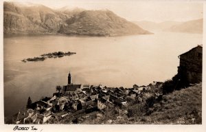 Switzerland Porto Di Ronco Vintage RPPC 09.90