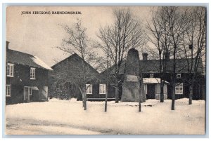 Filipstad Värmland Sweden Postcard John Ericsons Childhood Home c1910