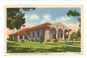 FL - St. Augustine. Civic Center Building & Auditorium