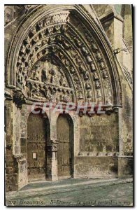 Old Postcard Beauvais St Etienne Le Grand Portal