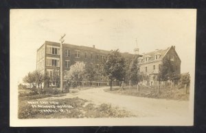 RPPC CARROLL IOWA ST. ANTHONY'S HOSPITAL VINTAGE REAL PHOTO POSTCARD IA.